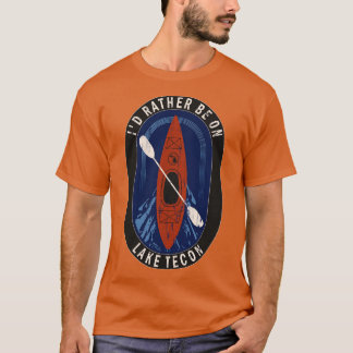Id vielmehr Kayaking am Tecon-See in MI T-Shirt