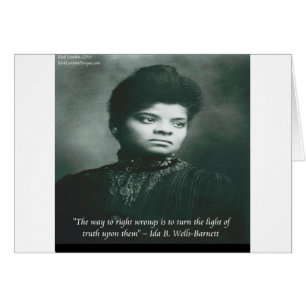Ida B Wells & Truth Quote