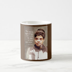 Ida B Wells und "Wahrheit" Zitat Kaffeetasse