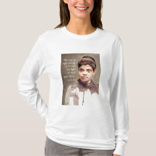 Ida B Wells und "Wahrheit" Zitat T-Shirt