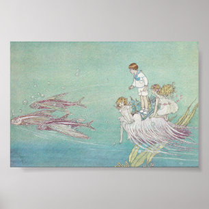 Ida Rentoul Druck - Fische Poster
