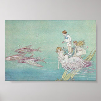 Ida Rentoul Druck - Fische Poster