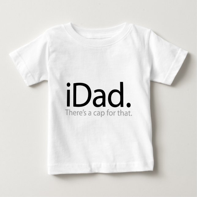 iDad Baby T-shirt (Vorderseite)