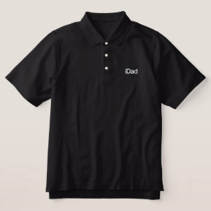 iDad besticktes Golf-Shirt