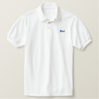 iDad besticktes PoloShirt