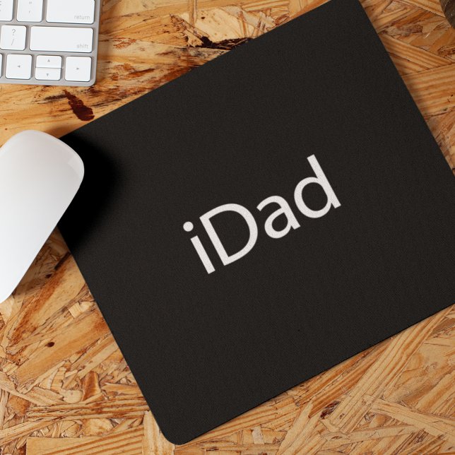 iDad (i Vater) Mouse Pad - Ein Geschenk für den mo Mousepad (Von Creator hochgeladen)