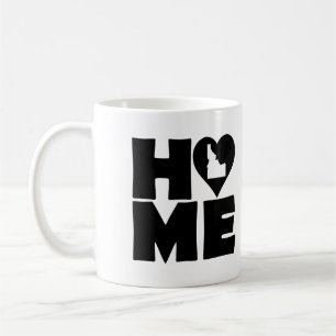 Idaho Accueil Coeur État Mug ou Mug Voyage