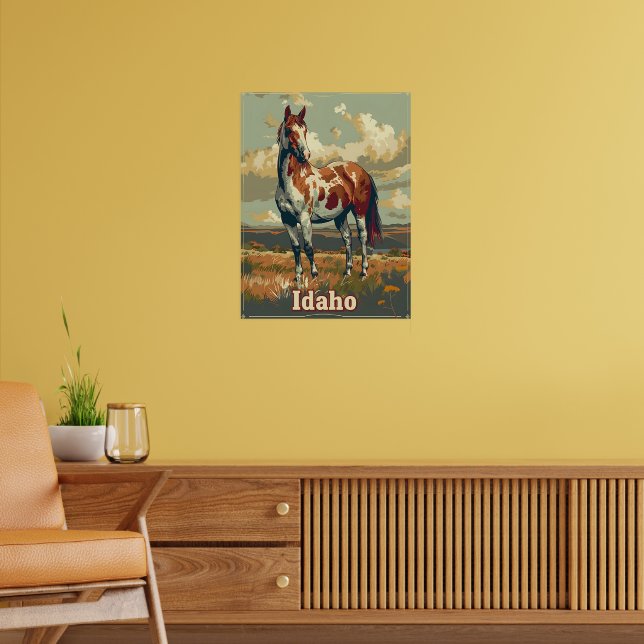 Idaho Appaloosa Pferd Poster (Wohnzimmer 2)