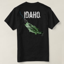 IDAHO BASS - HIER FISCHEREI - STREKENDE IDAHO T-Shirt