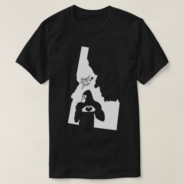 Idaho Bigfoot T-Shirt (Design vorne)