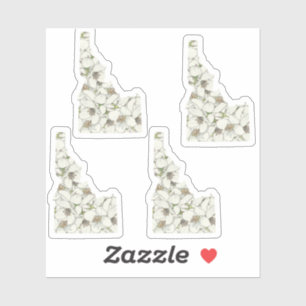 Idaho Blume Aufkleber