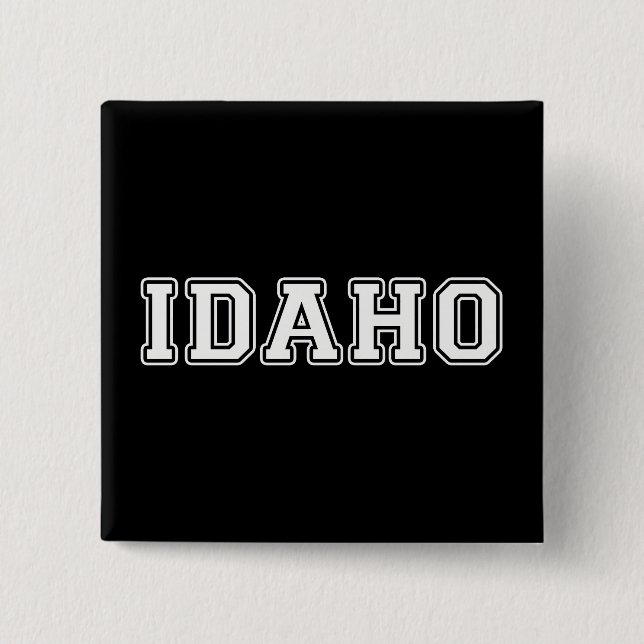 Idaho Button (Vorderseite)