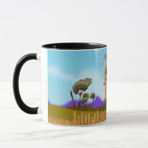 Idaho Cartoon zur Pflanzenfarm Tasse