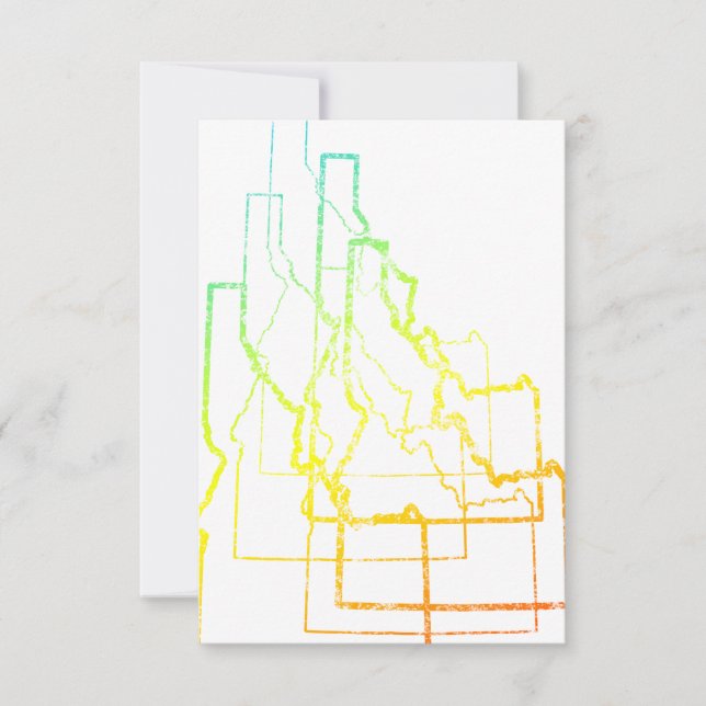 Idaho Chillout Einladung (Vorderseite)