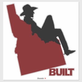 Idaho Cowboy Vinyl Decal Aufkleber