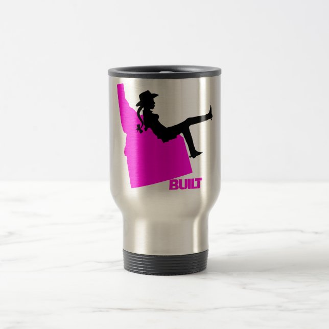 Idaho Cowgirl Travel Mug Reisebecher (Mittel)