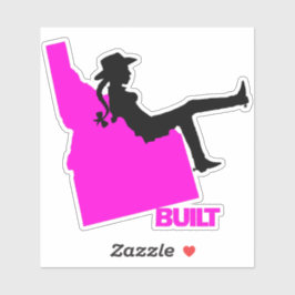 Idaho Cowgirl Vinyl Decal Aufkleber