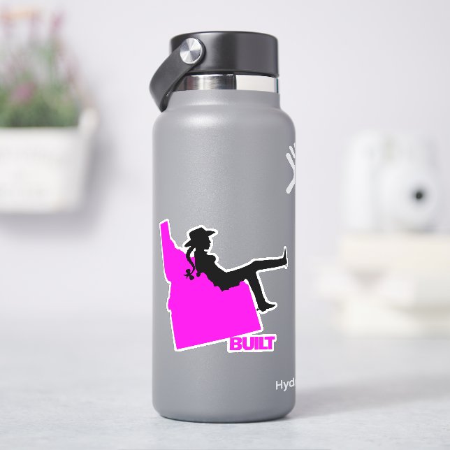 Idaho Cowgirl Vinyl Decal Aufkleber (HydroFlask)