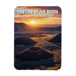 Idaho Craters of the Moon National Monument Magnet