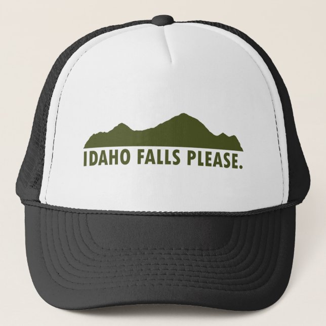 Idaho Falls Bitte Truckerkappe (Vorderseite)