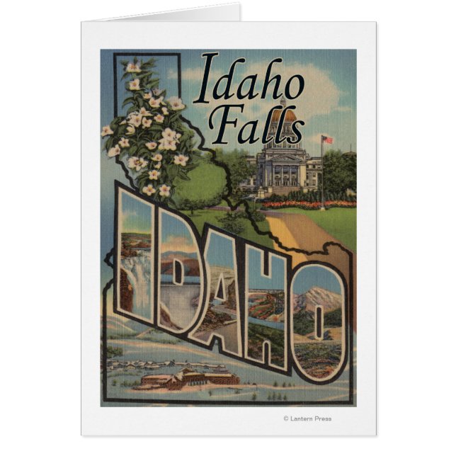 Idaho Falls, Idaho - Große Letter-Szenen (Vorne)