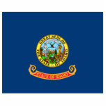 Idaho Flag, der Gem Staat, amerikanische Staaten Fotoskulptur Magnet<br><div class="desc">Das Gebiet des Staat Idaho wurde 1863 adoptiert und mehrmals vor der Staatlichkeit im Jahr 1890 neu gezeichnet. Das Emblem des Staat wurde von Emma Edwards Green entworfen. Idaho Der Gem Staat wurde am 3. Juli 1890 in die Gewerkschaft aufgenommen und wurde damit zum 43. Staat Amerikas. Das Flaggendesign von...</div>