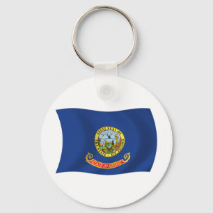 Idaho Flag Schlüsselanhänger