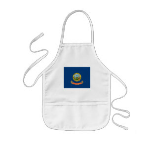 Idaho-Flagge, der Juwelenstaat, amerikanische Staa Kinderschürze