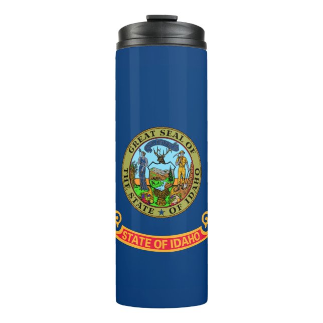 Idaho-Flagge Thermosbecher (Vorderseite)