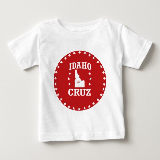 IDAHO FÜR TED CRUZ BABY T-SHIRT (Vorderseite)