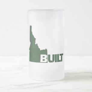 Idaho Gebaut (dunkelgrün) Mattierte Tasse