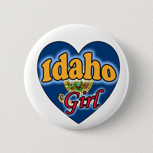 Idaho Girl Button (Vorderseite)