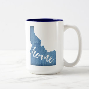 Idaho Home Holzmaserung Zweifarbige Tasse