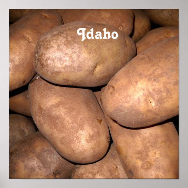 Idaho Kartoffeln Poster (Vorne)