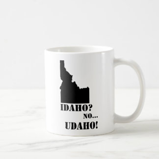 Idaho keine Udaho Karte Kaffeetasse