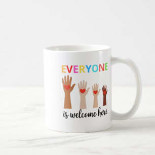 Idaho Lehrer Jeder ist hier willkommen, die erste Kaffeetasse