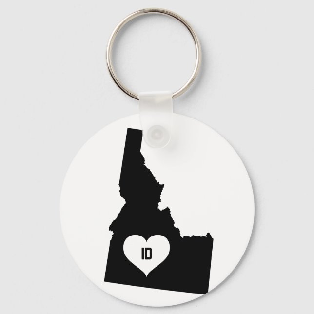 Idaho Liebe Schlüsselanhänger (Vorderseite)