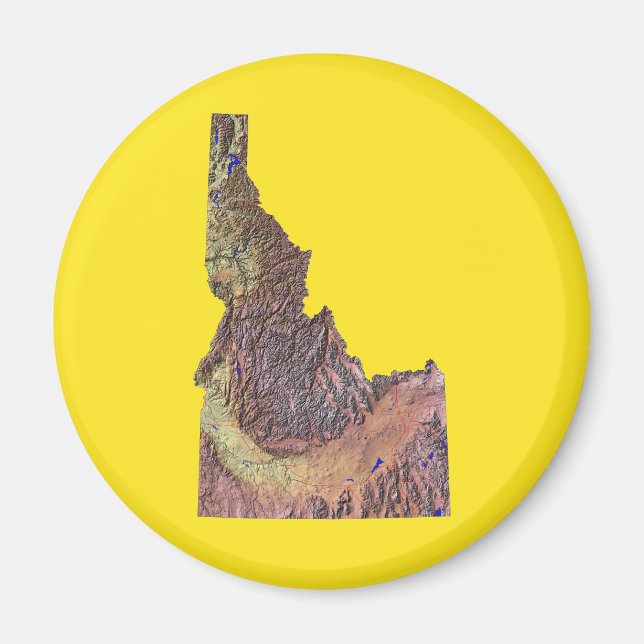 Idaho Map Magnet (Vorne)