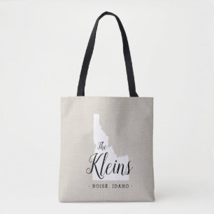 Idaho Monogram Staat Tote Bag Tasche