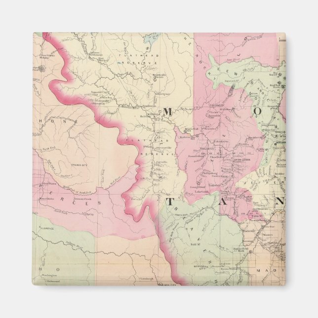 Idaho, Montana, Westen Magnet (Vorne)