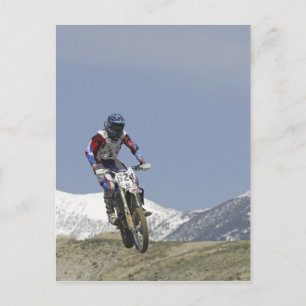 Idaho, Motocross-Rennen, Motorradrennen Postkarte