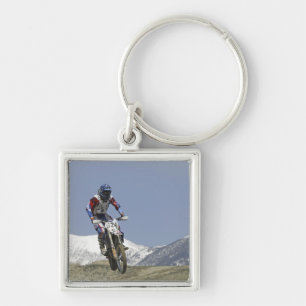 Idaho, Motocross-Rennen, Motorradrennen Schlüsselanhänger
