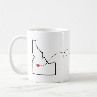 Idaho nach Missouri - Heart2Heart Kaffeetasse