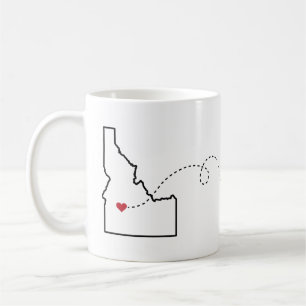 Idaho nach Pennsylvania - Heart2Heart Kaffeetasse