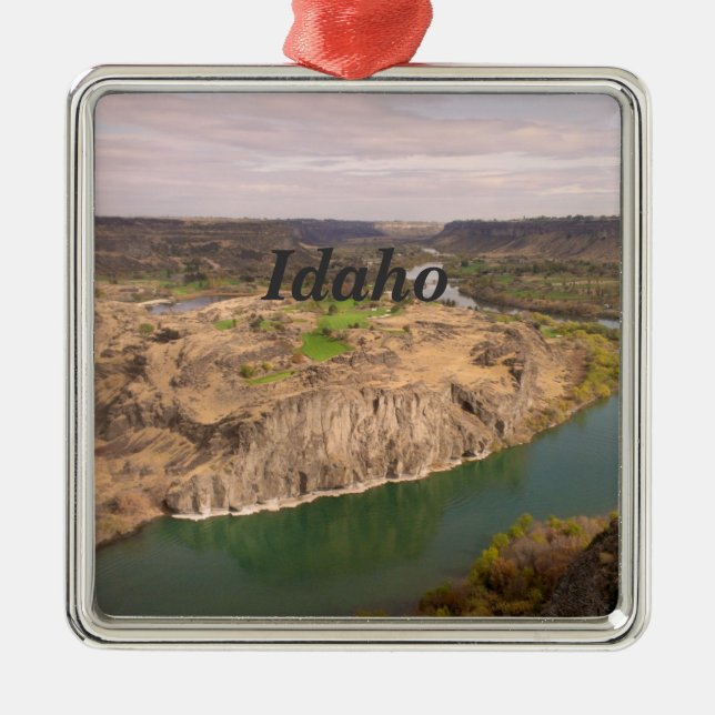 Idaho Ornament Aus Metall (Vorne)