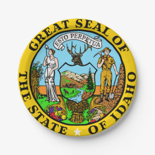 Idaho Pappteller