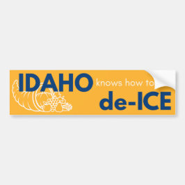 Idaho politischer Aufkleber für Stoßstangen Autoaufkleber
