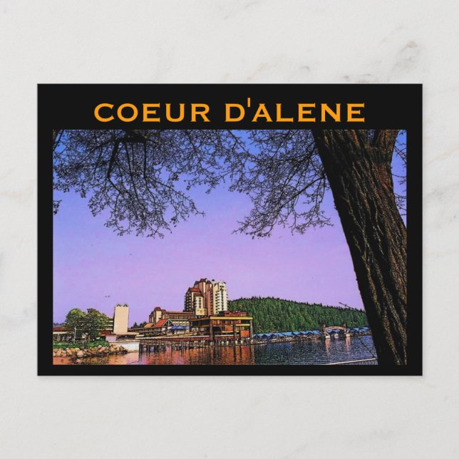 Idaho Postcard Postkarte (Vorderseite)