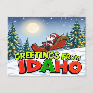 IDAHO Postkarte