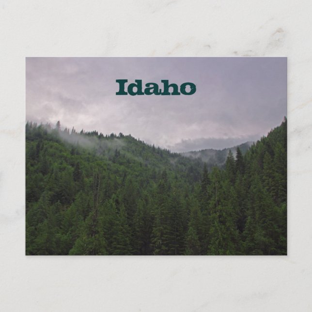 Idaho Postkarte (Vorderseite)